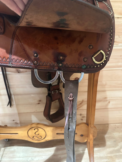 16” Tex Tan Tex-Flex Western Trail Saddle Model 08-TF408-6