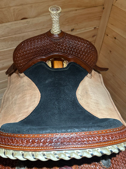 14.5” Circle Y Sabine Barrel Racing Saddle Model 2201