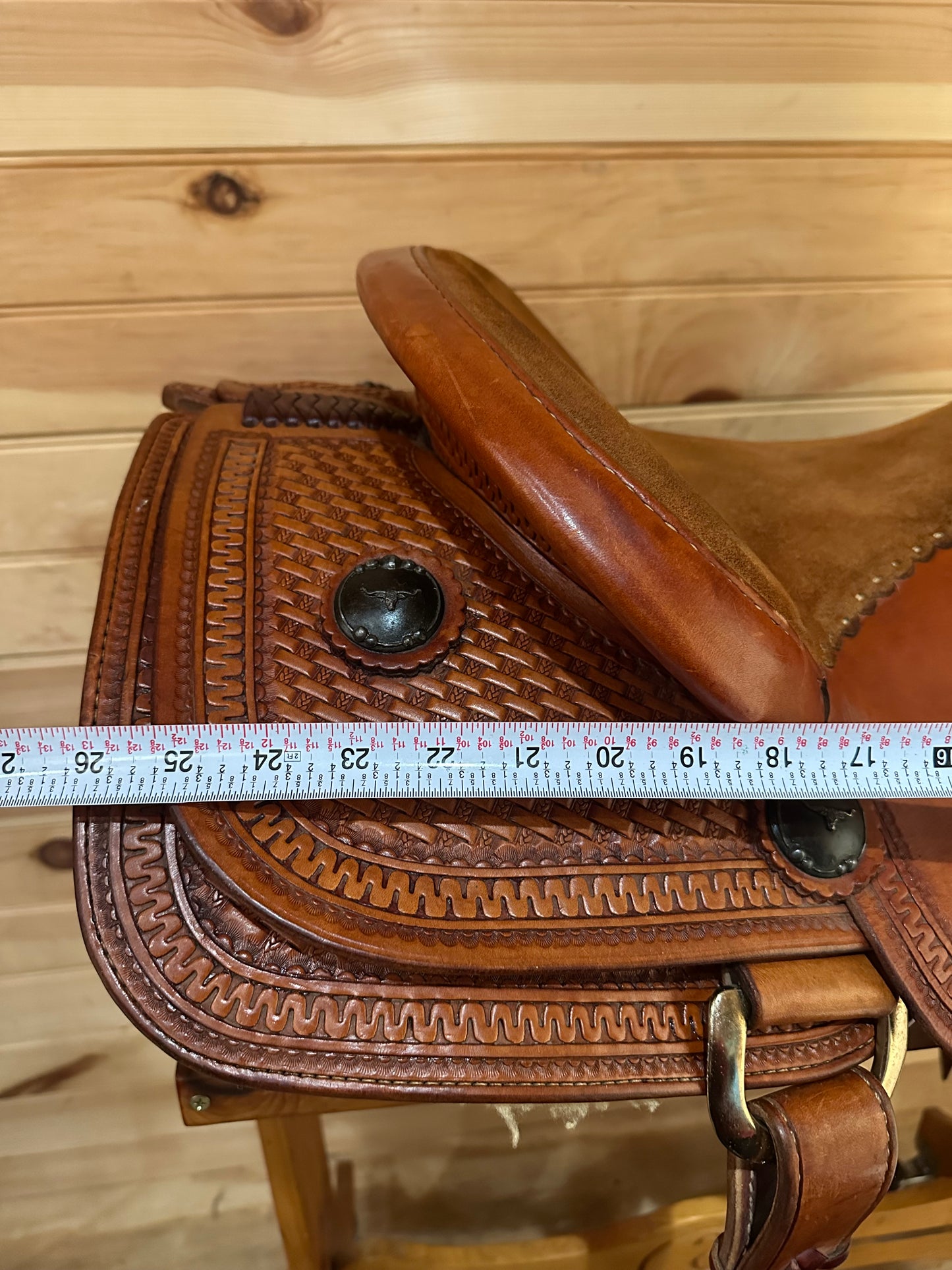 15.5” McCall Cow Horse  Western Saddle Model 690 1203