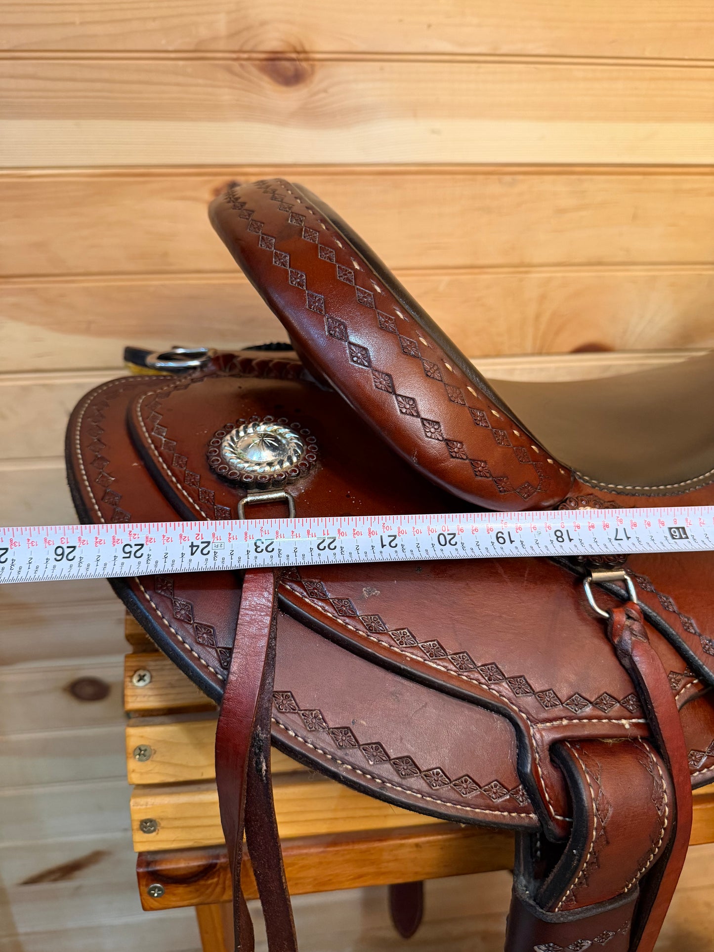 16” Cashel Round Skirt by Martin Saddlery Western Trail Saddle