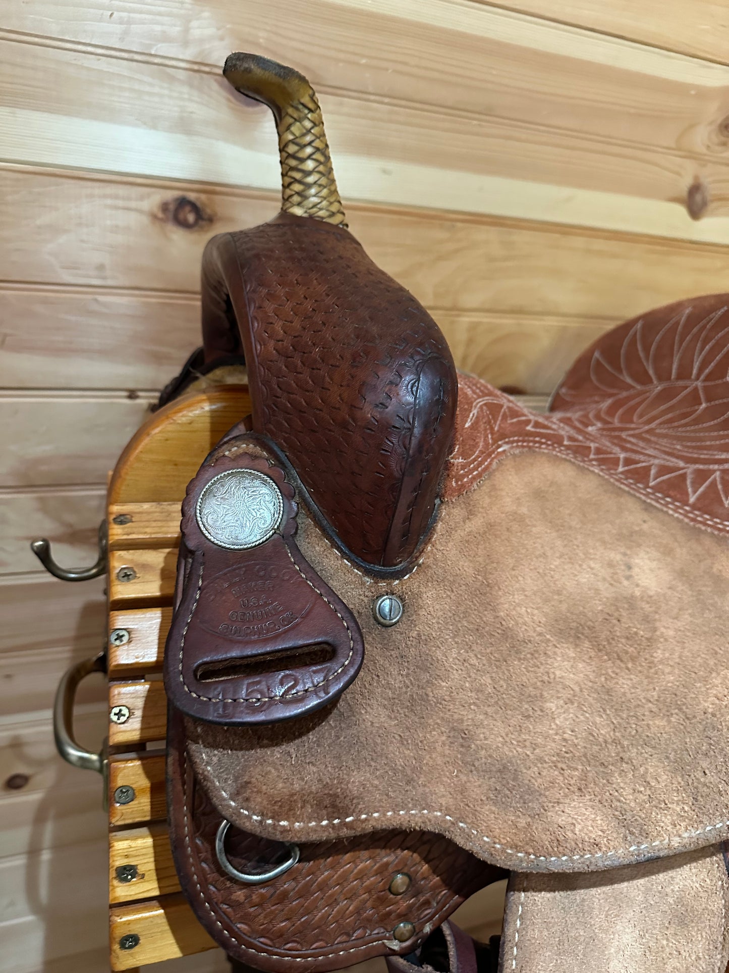 14” Billy Cook Maker Sulphur, OK Barrel Racing Saddle Model 1527