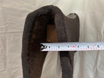 Tucker Full Skirt Apex Pad 100% Wool Saddle Pad, 28”L x34”D x1”
