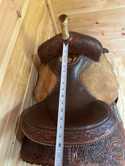 14.5” Ammerman Angel Kisses Barrel Racing Saddle