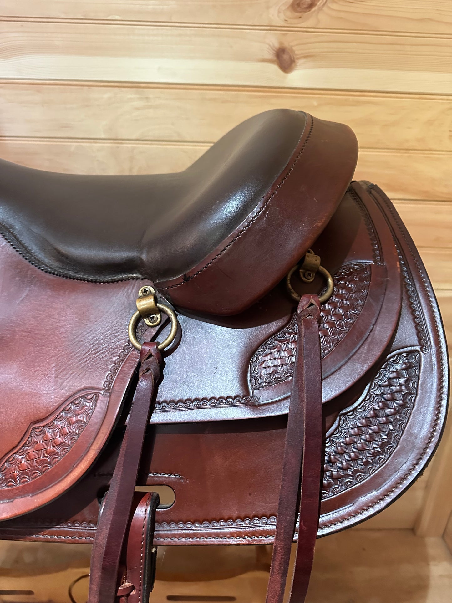 17.5” Big Horn Draft Western Saddle Model 1683