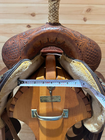 14” Circle Y Martha Josey Ultimate Barrel Racing Saddle Model 1173