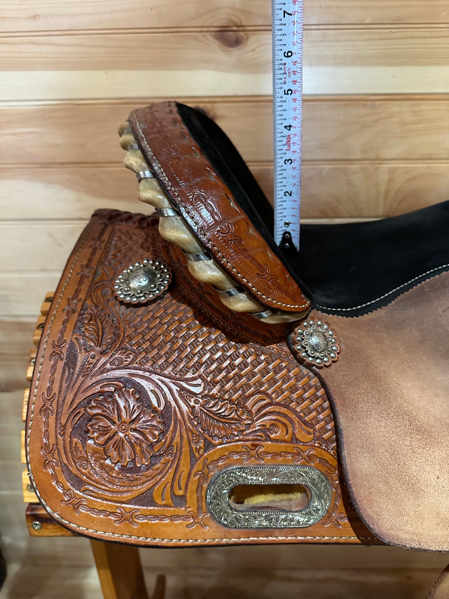 15” Hud Roberts HR Barrel Racing Western Saddle