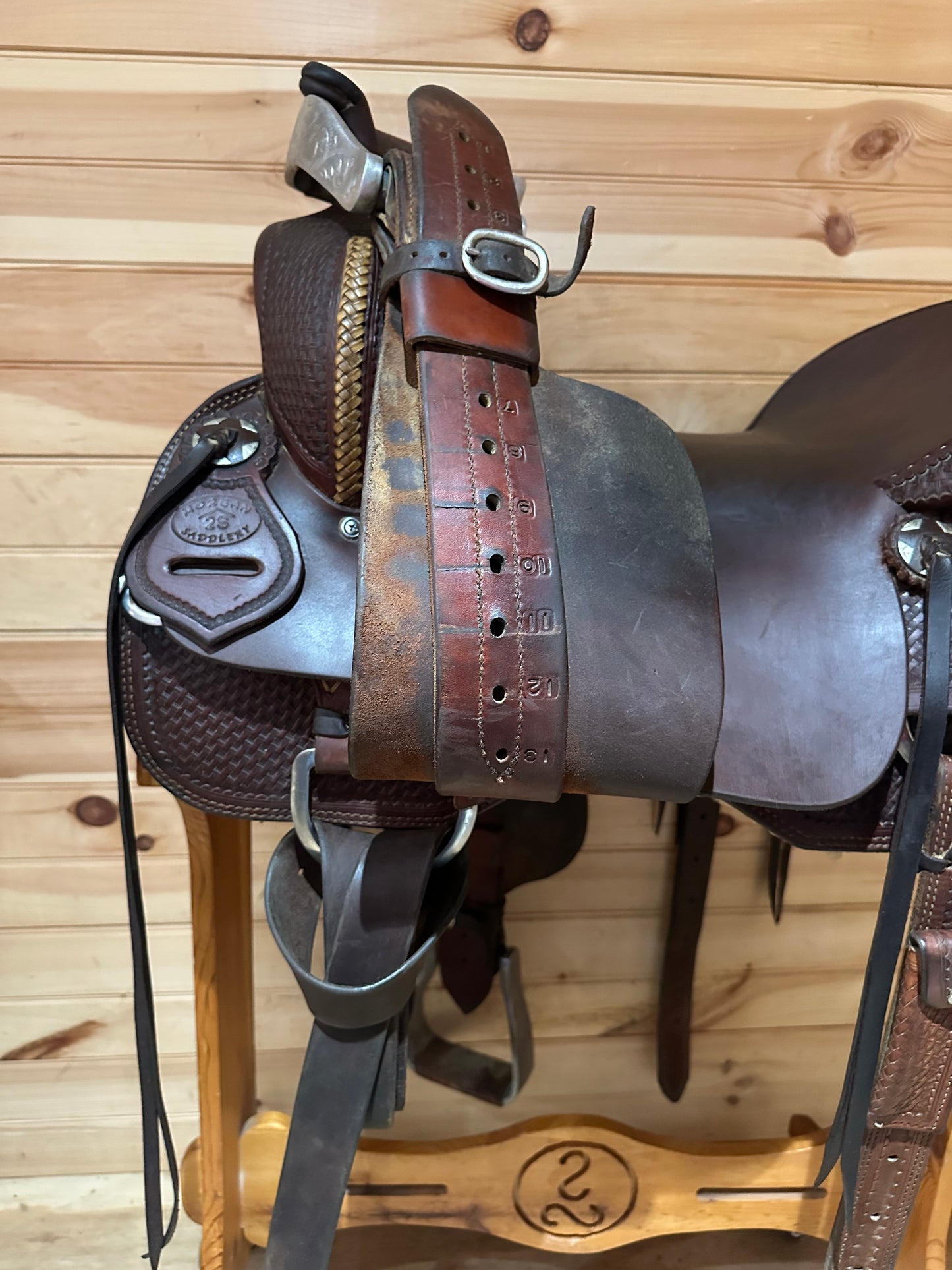 16” Morgan Saddlery 2S Ranch Cutter Western Saddle