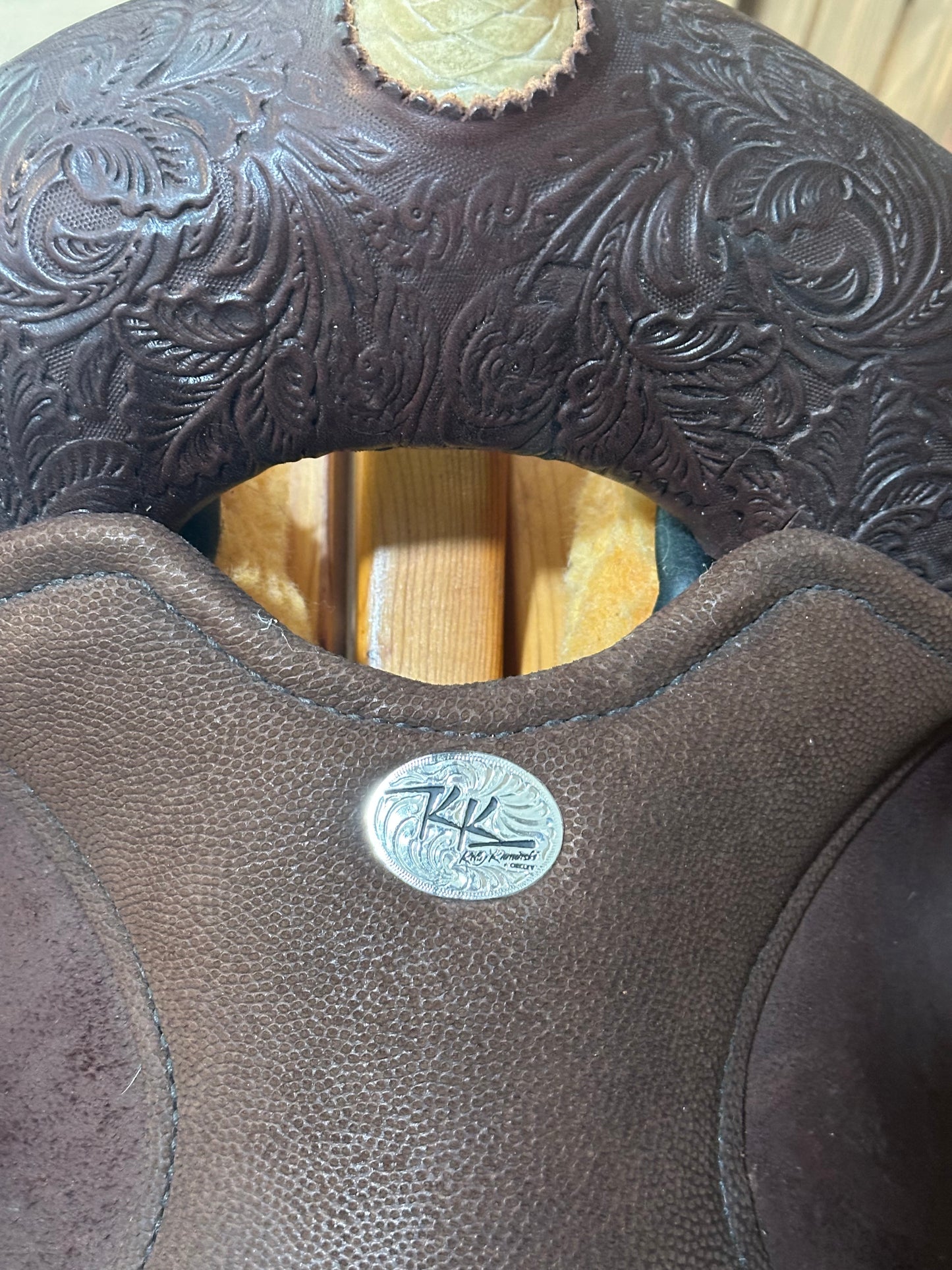 14.5” Circle Y Kelly Kaminski Swift Flex2 Barrel Racer Saddle Model 1522