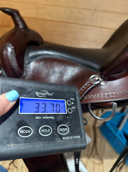 16” Dixieland Gaited Western Trail Saddle