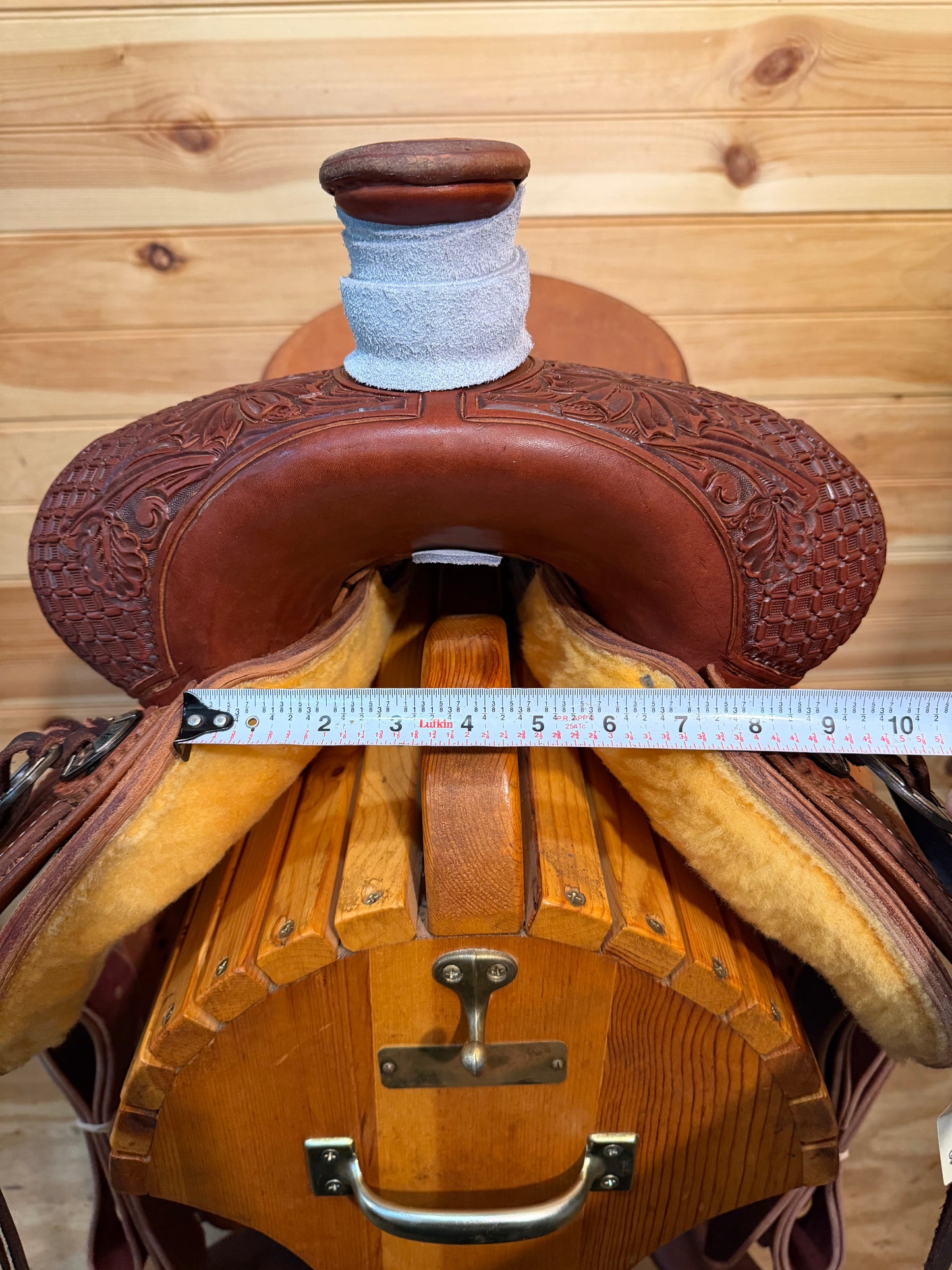 15.5" Paul Taylor Cowboy Ranch Western Saddle