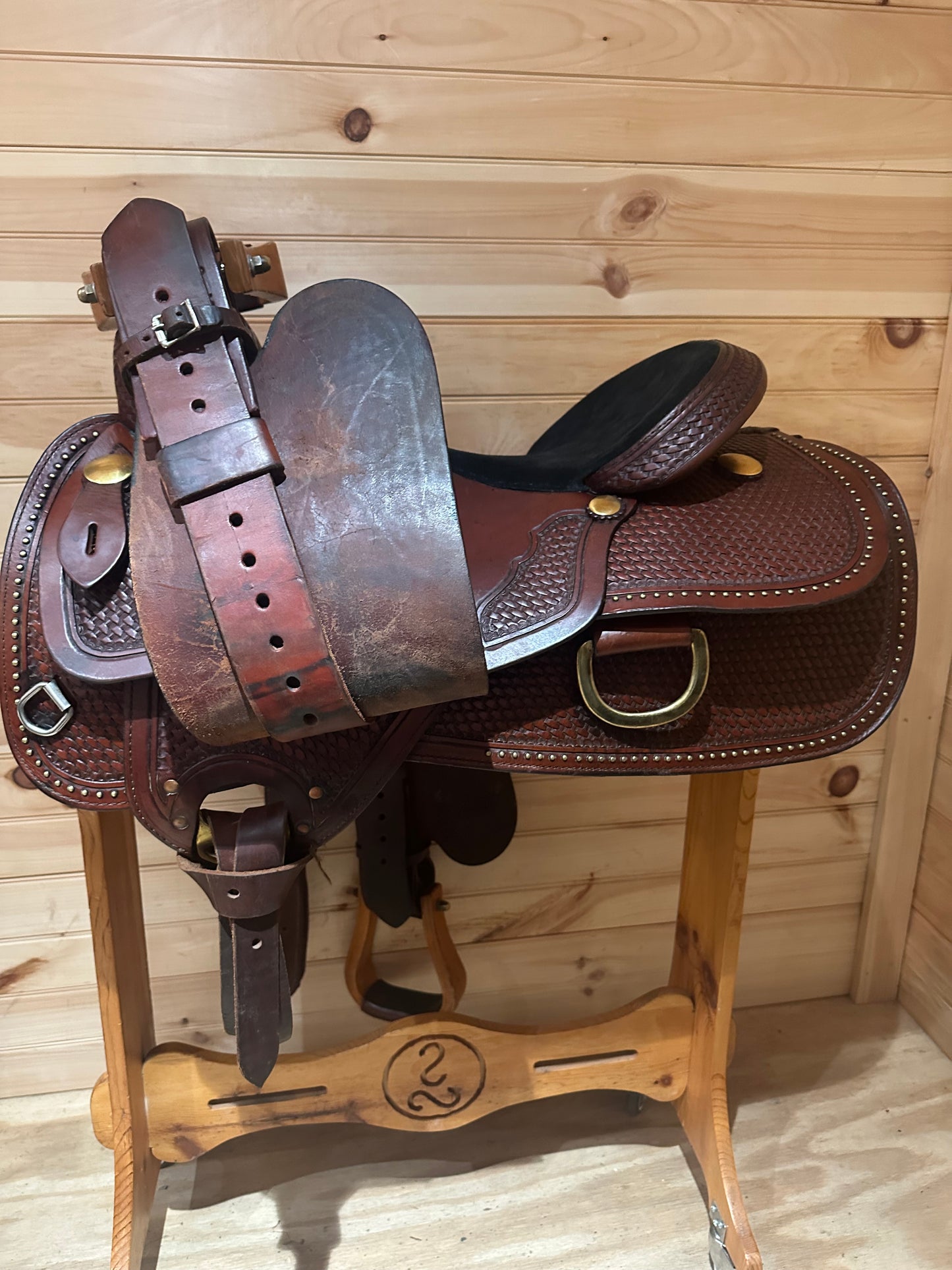16” Tex Tan Hereford Reining Western Saddle Model 08-1283S6