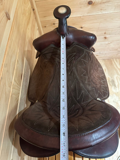 16” American saddlery Barrel Racing Western Saddle Model 408