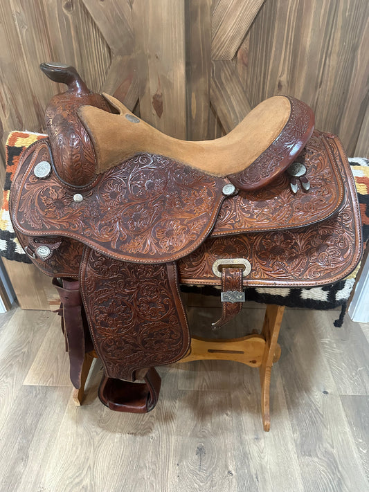 16” Circle Y Richard Shrake’s Resistance Free Equitation Show Saddle