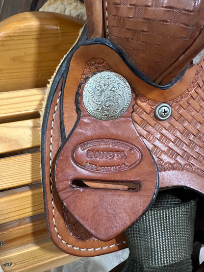 12” Dakota Saddlery Children’s Saddle