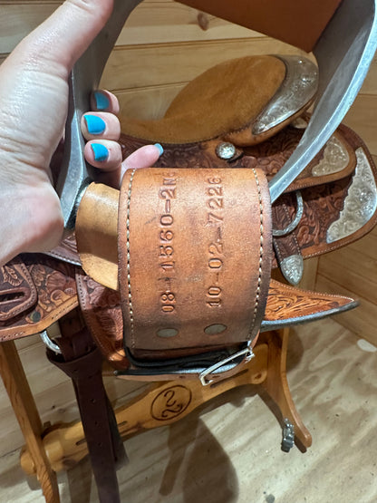 16” Tex Tan Hereford Western Show Saddle Model 08-1560-2N6