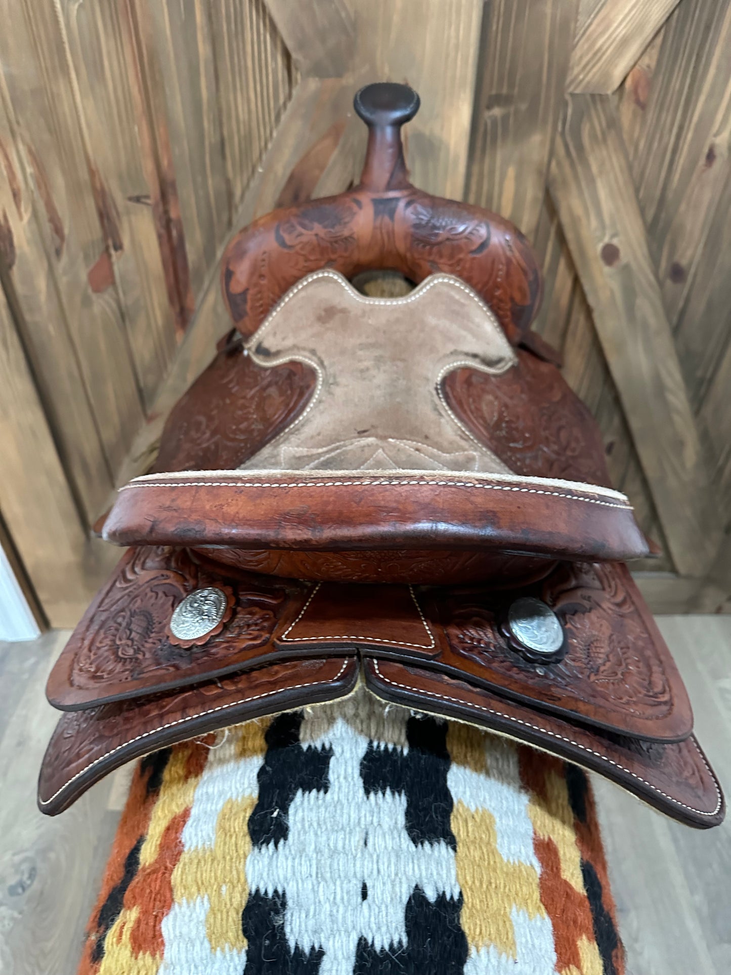 15” Big Horn Western Trail Saddle Model # 922