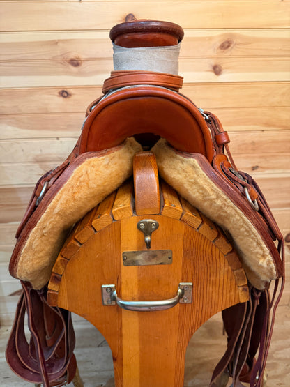 17.5” McCall Wade Trail Western Ranch Saddle Model 190 611