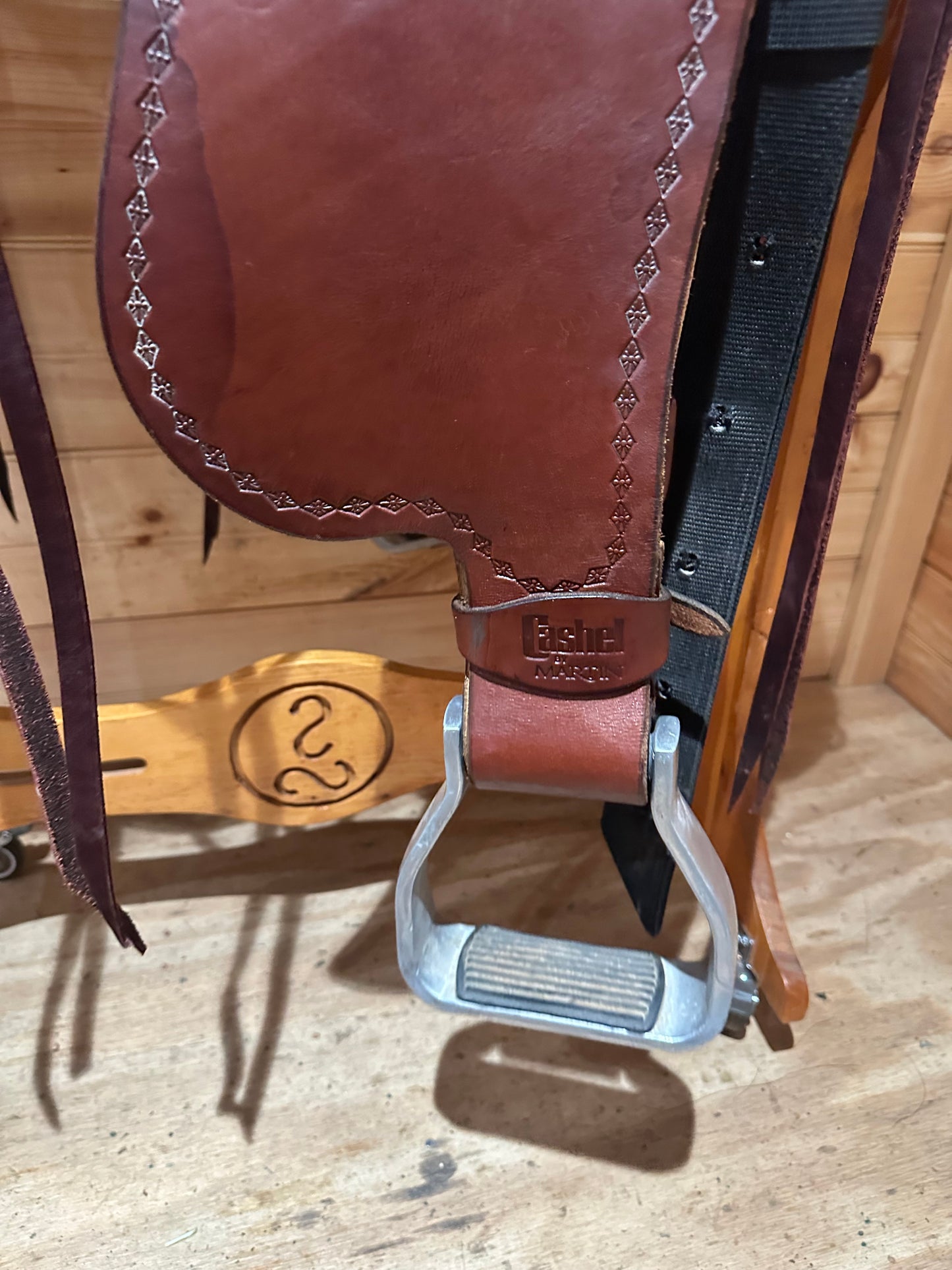 15” Cashel Round Skirt by Martin Saddlery Western Trail Saddle
