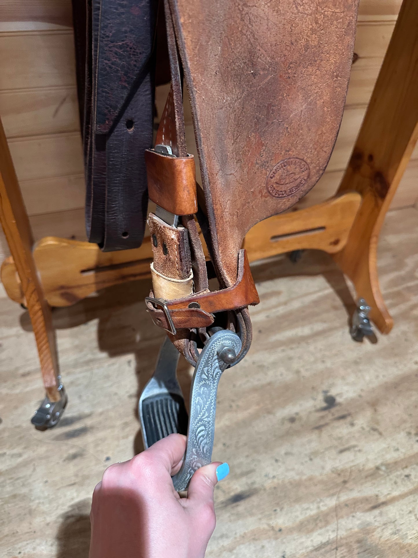 15” Hud Roberts HR Barrel Racing Western Saddle