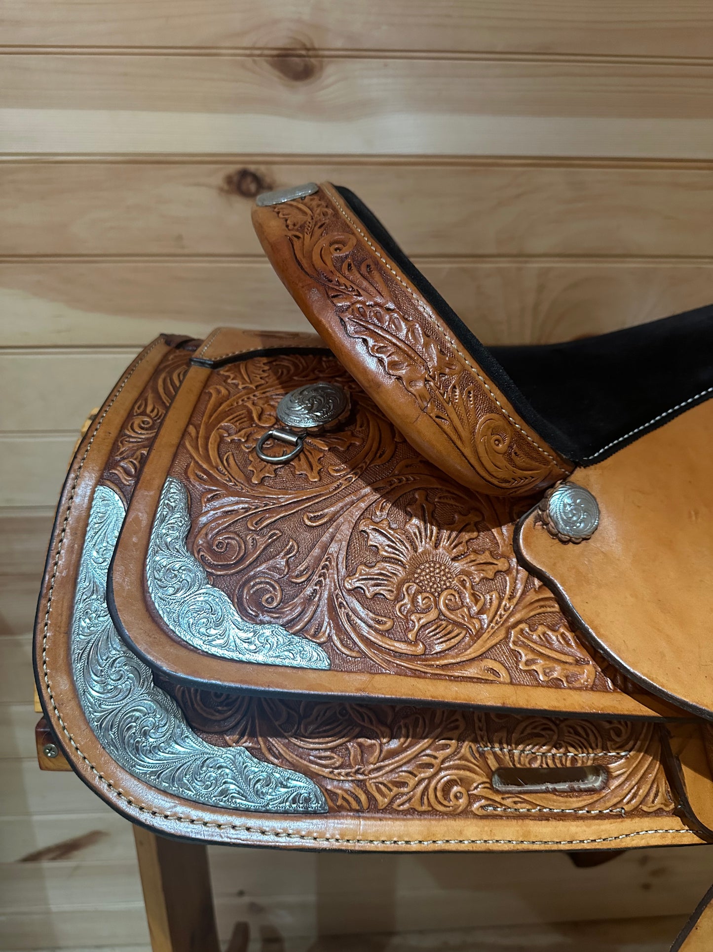 14” Circle Y Youth Western Show Saddle Model 3660