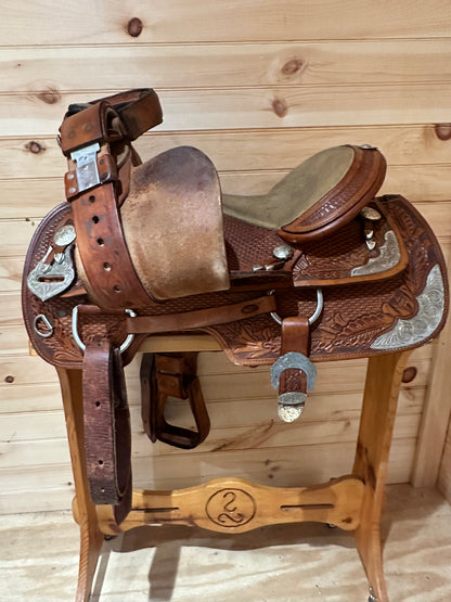 14” Alamo Saddlery Western Show Saddle