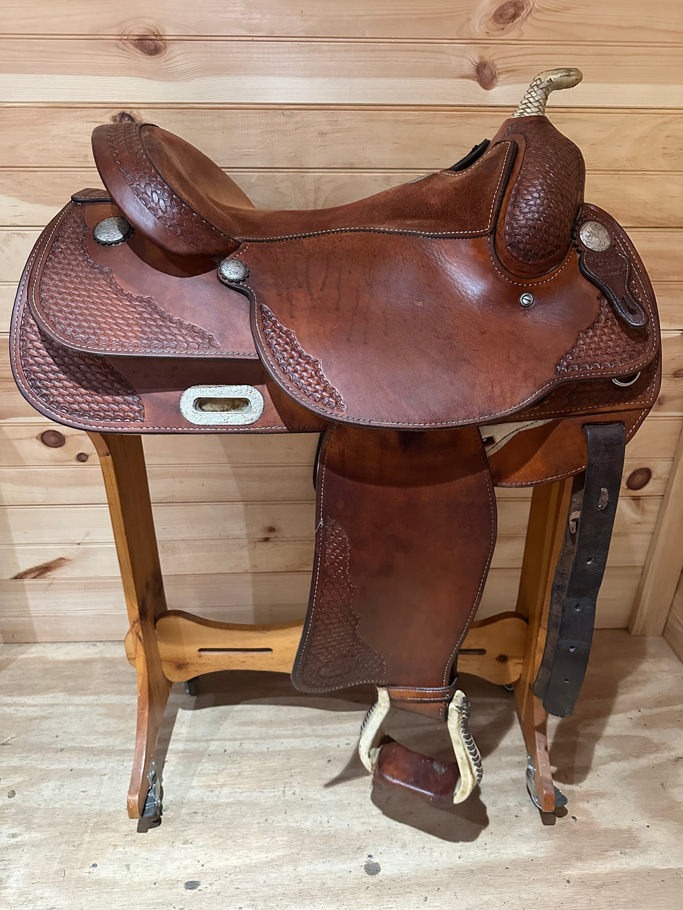 Selle western Billy Cook - Accessoires animaux Selle western Billy Cook - Accessoires animaux