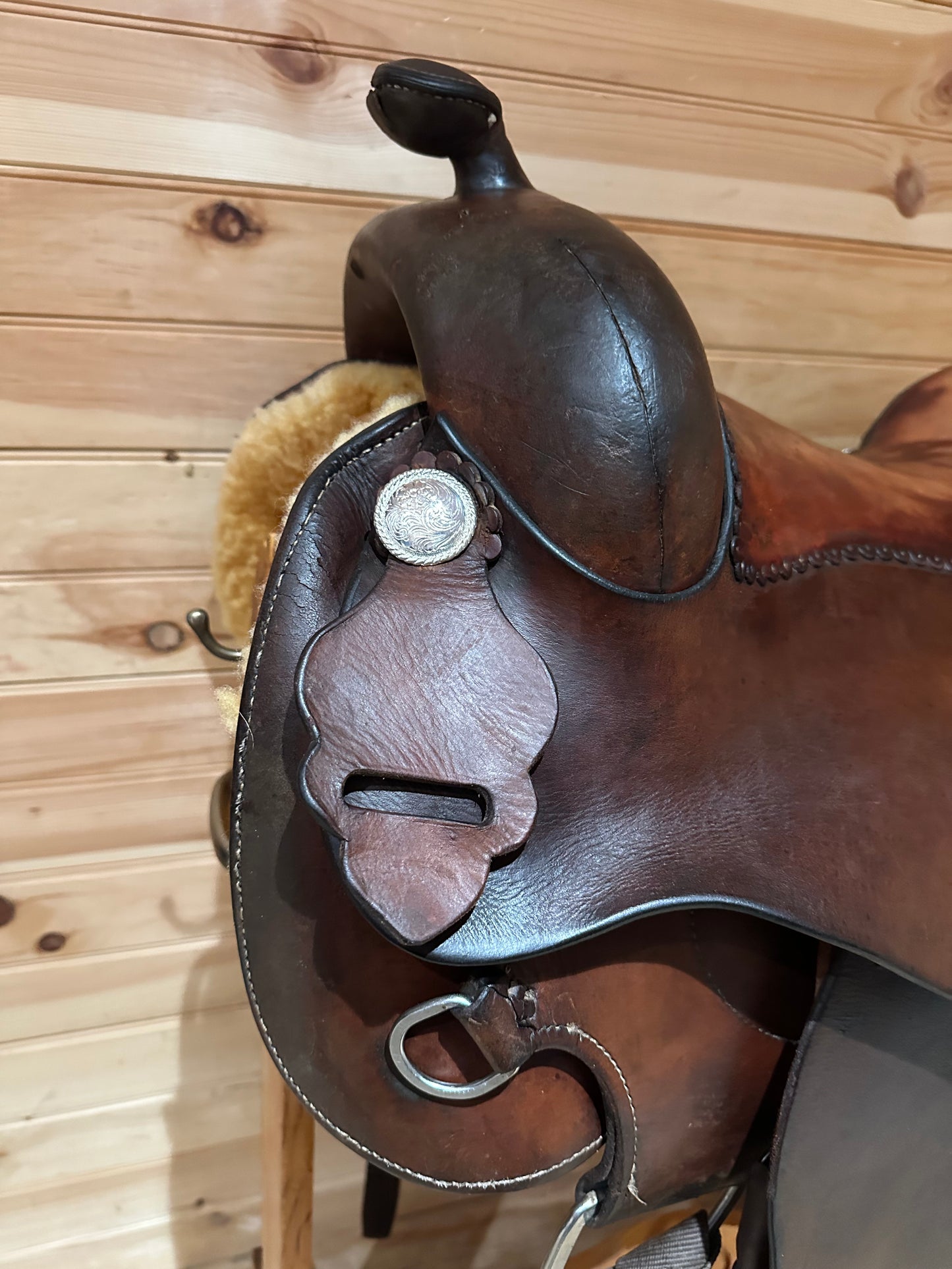 16” Pard’s Advantage Western Training Work Saddle