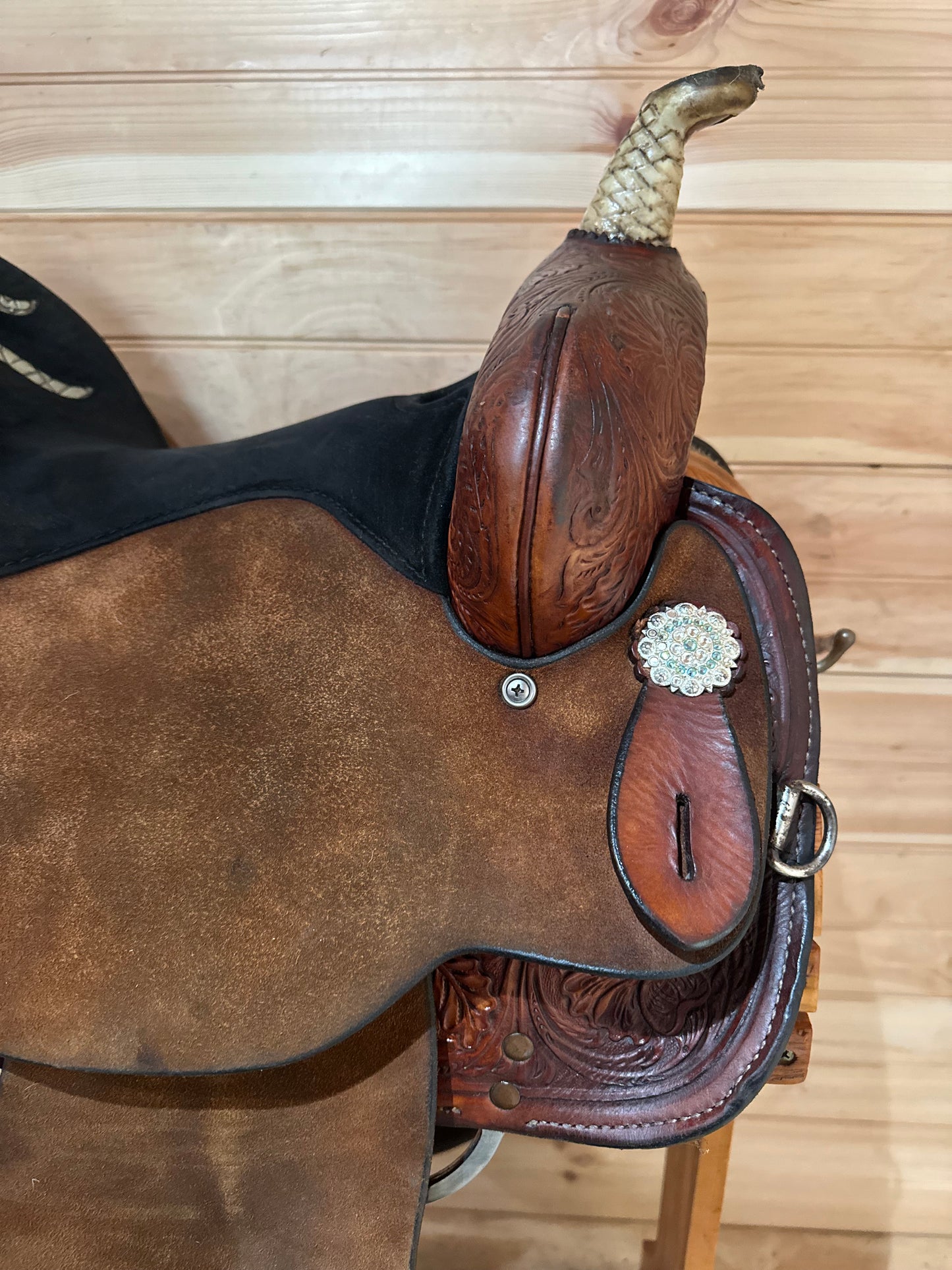 14” Circle Y High Horse Proven Aurora Barrel Racing Saddle Model 6215