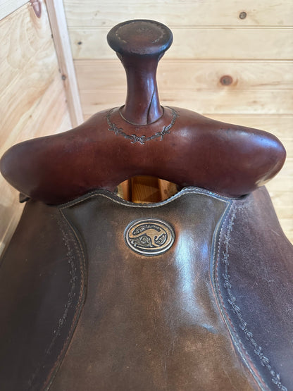 14” Clinton Anderson Aussie Stock Saddle by Martin Saddlery