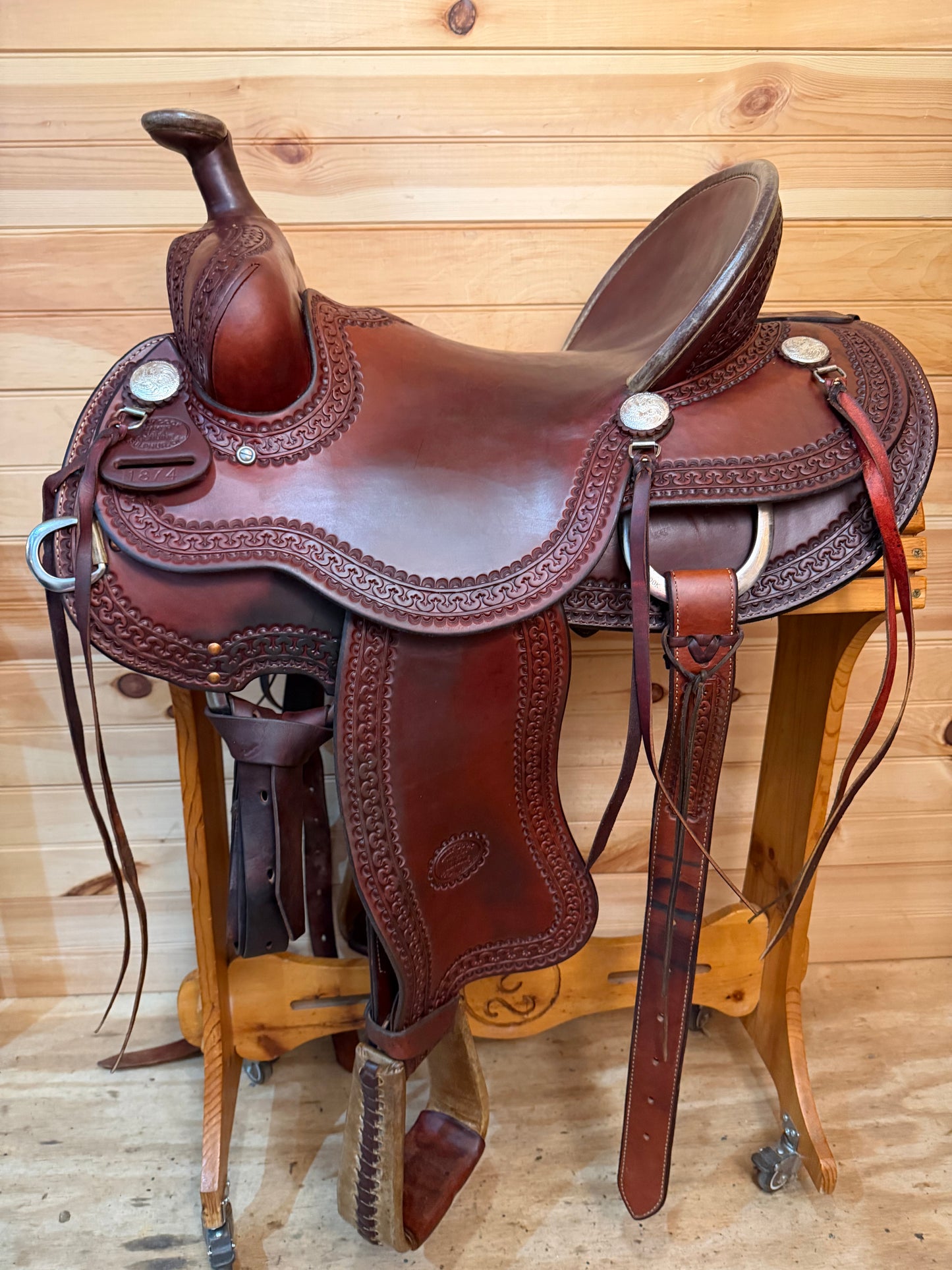 16” Billy Cook Maker Ranch Versatility Western Saddle Model 1874