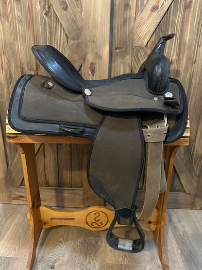 15” Abetta All-around Lightweight Western Trail Saddle