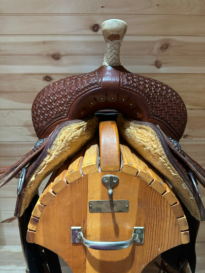 14.5” Circle Y Sabine Barrel Racing Saddle Model 2201