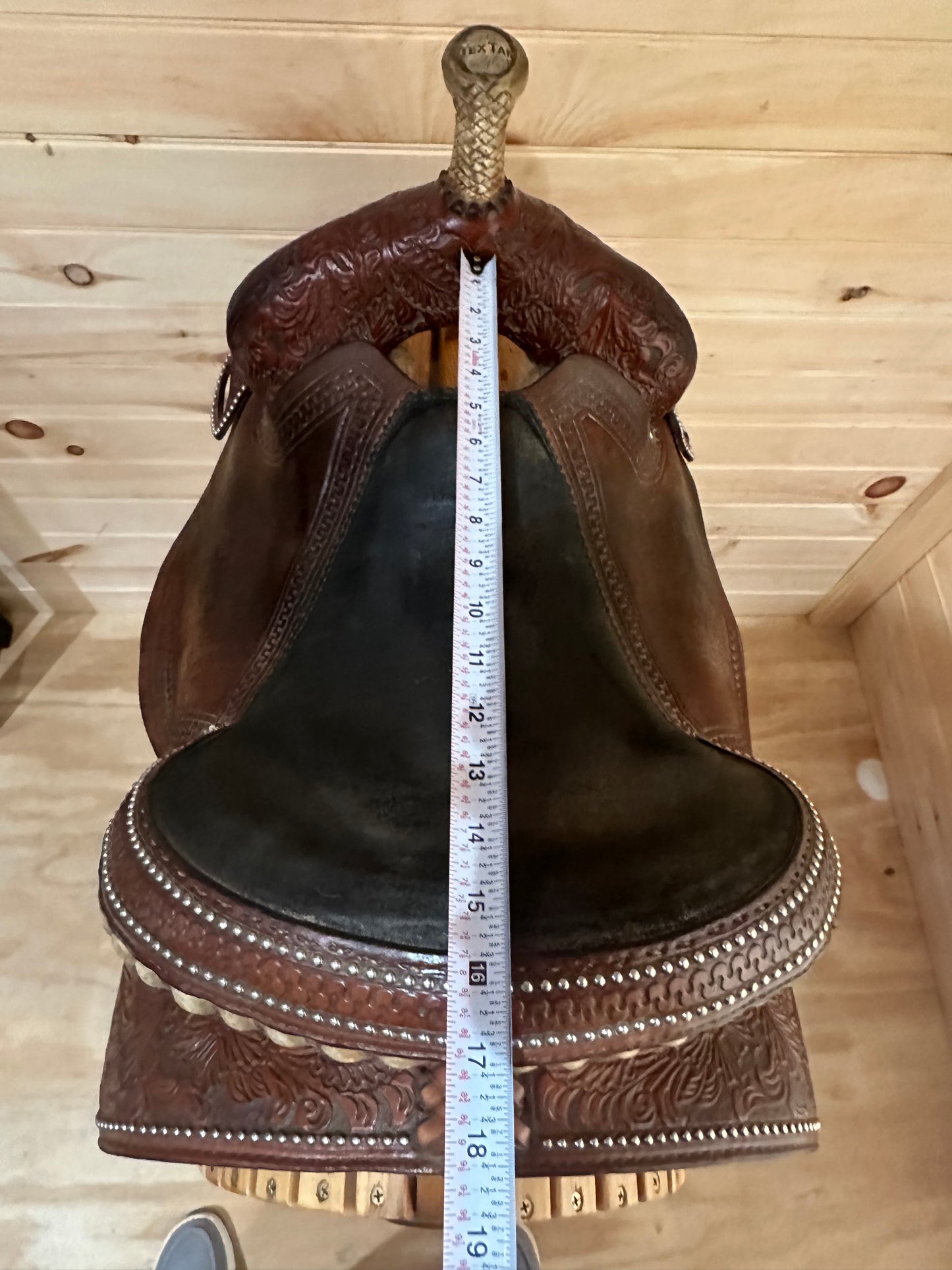 15” Tex Tan Barrel Racing Saddle