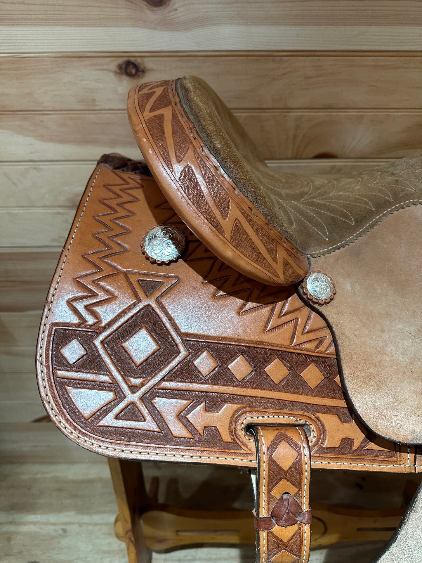 14” Dale Fredericks Saddlesmith Barrel Racing Saddle Model 21544