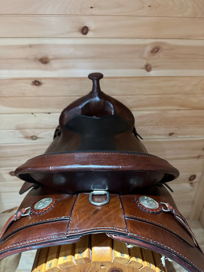 16” Tex Tan Tex-Flex Western Trail Saddle Model 08TF417C6