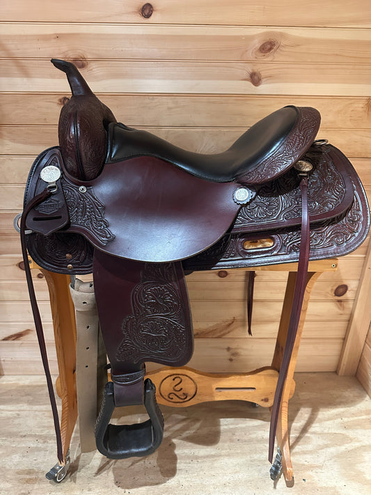 16” Circle Y High Horse Mineral Wells Western Trail Saddle Model 6812 (2023)