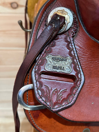 16” Reinsman Mississippi Trail Western Saddle Model 4104