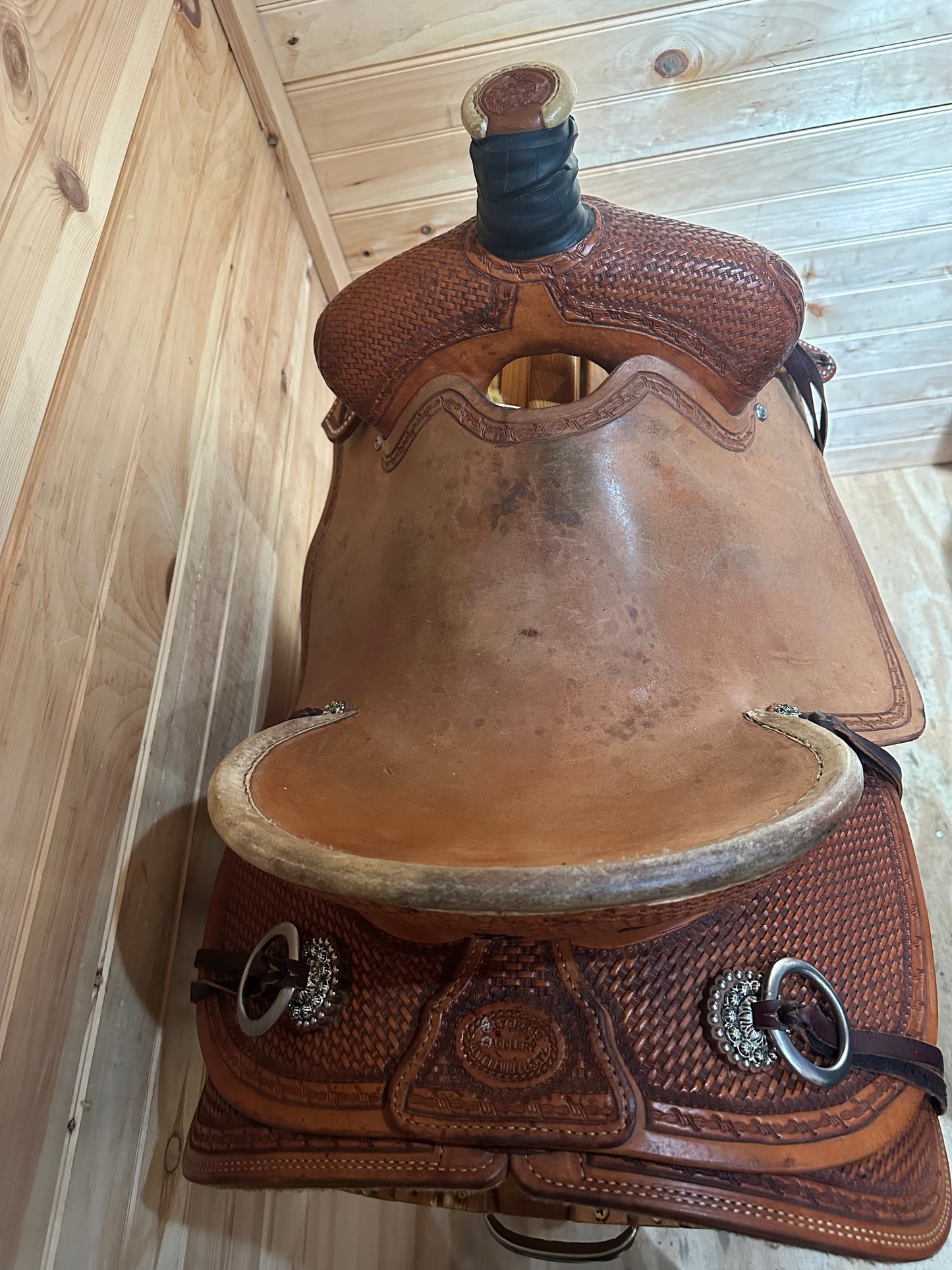 16” Saltgrass Saddlery Ranch Roper Western Saddle