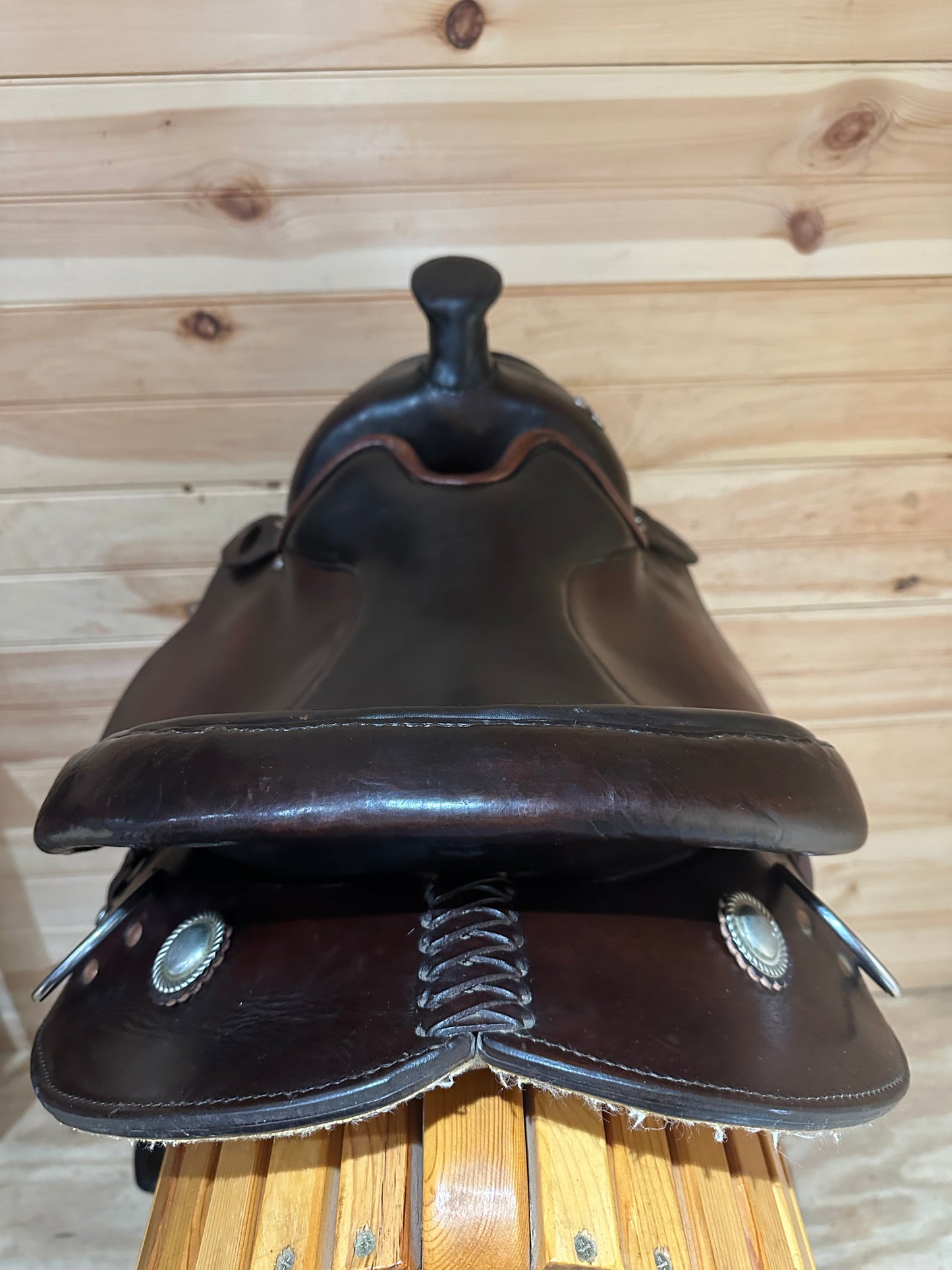 15” Circle Y Arabian Western Equitation Training Saddle Model 2130