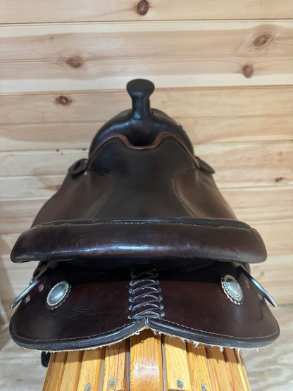 15” Circle Y Arabian Western Equitation Training Saddle Model 2130