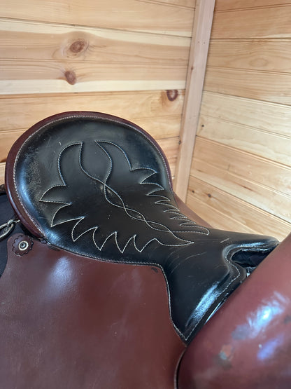 16” Crest Ridge Sonata Lite Western Trail Saddle