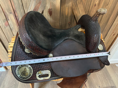 14” Tex Tan Hereford NBHA Liberty II Barrel Racing Saddle