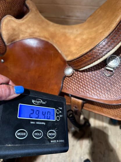16” Crates Equi-Fit Reiner Western Saddle Model 4527