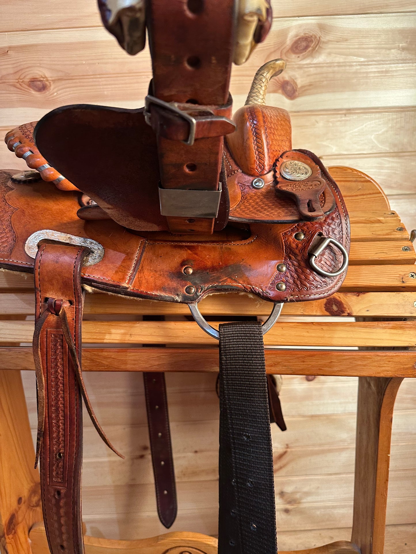 10” Billy Cook Maker Sulphur, OK Maker Youth Western Saddle Model 896