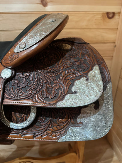 16” Reinsman Silver Series Western Show Saddle