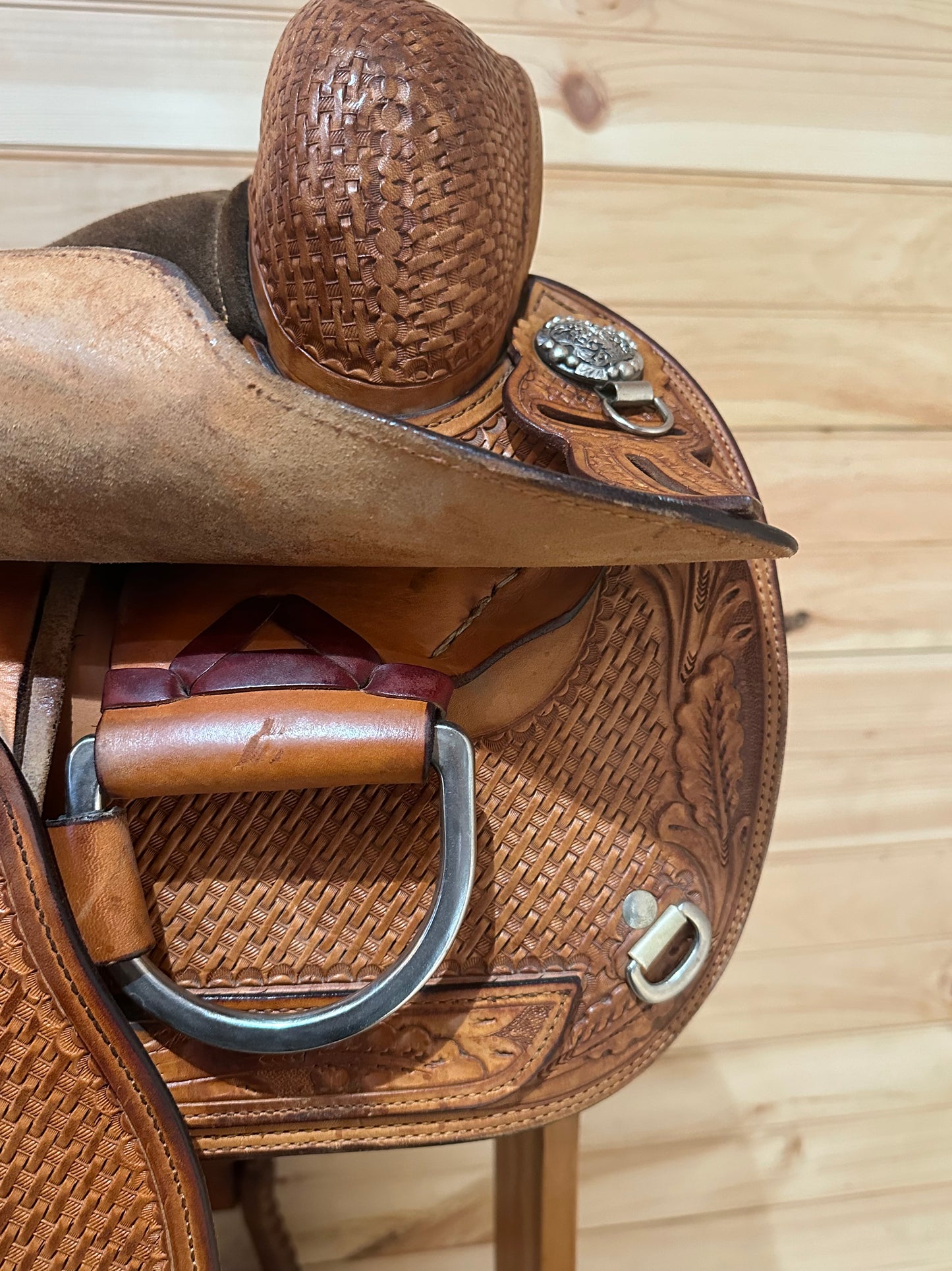 16” Champion Turf Reining Western Saddle