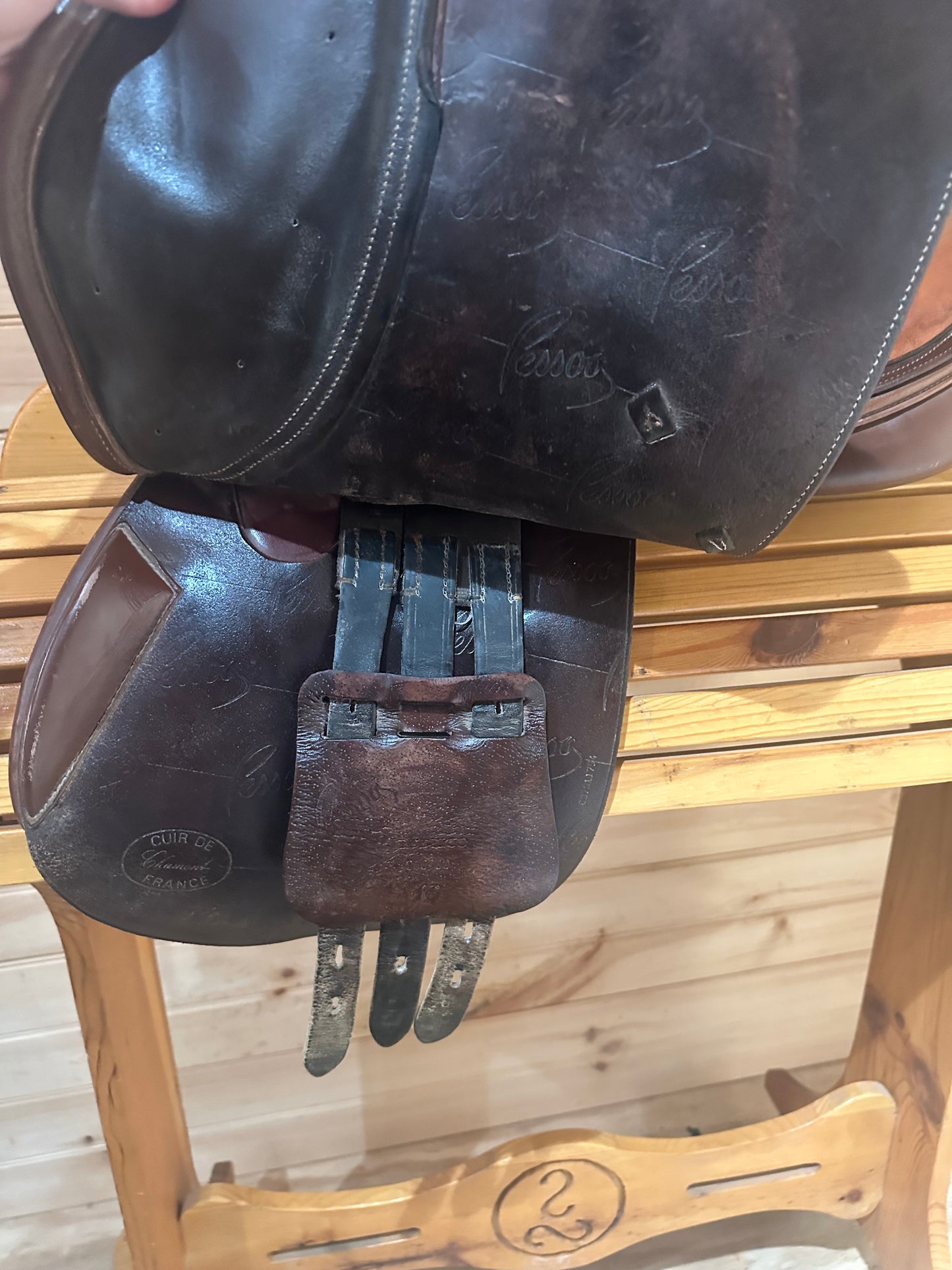 16” Pessoa Close Contact Jumping Saddle (M)