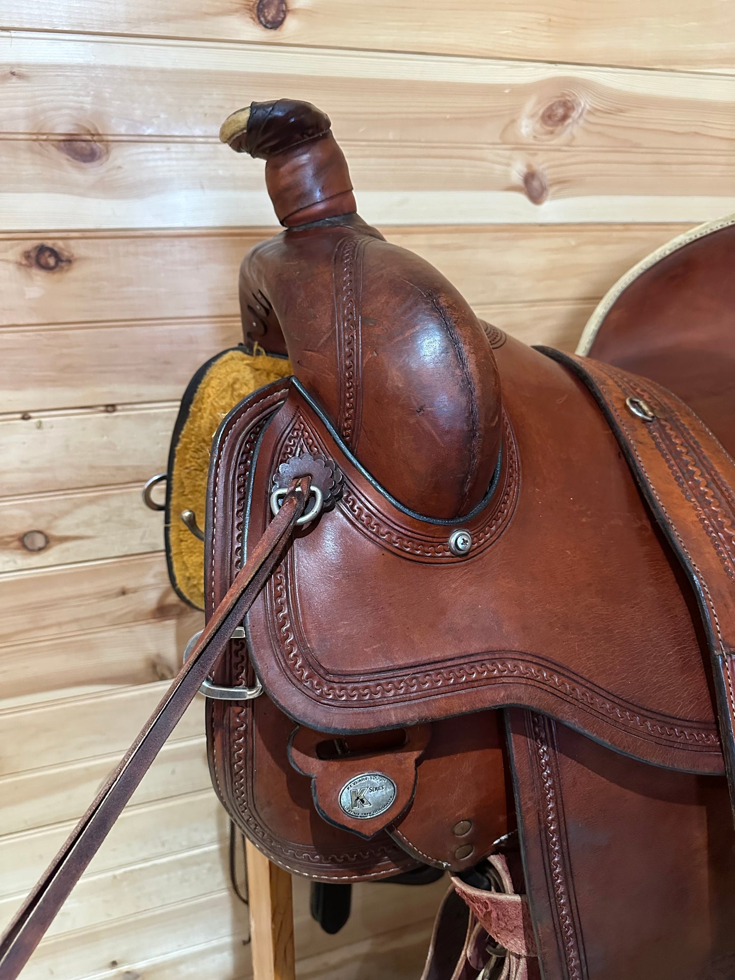 16” Circle Y All-Around Ranch Roper Western Saddle Model 1124