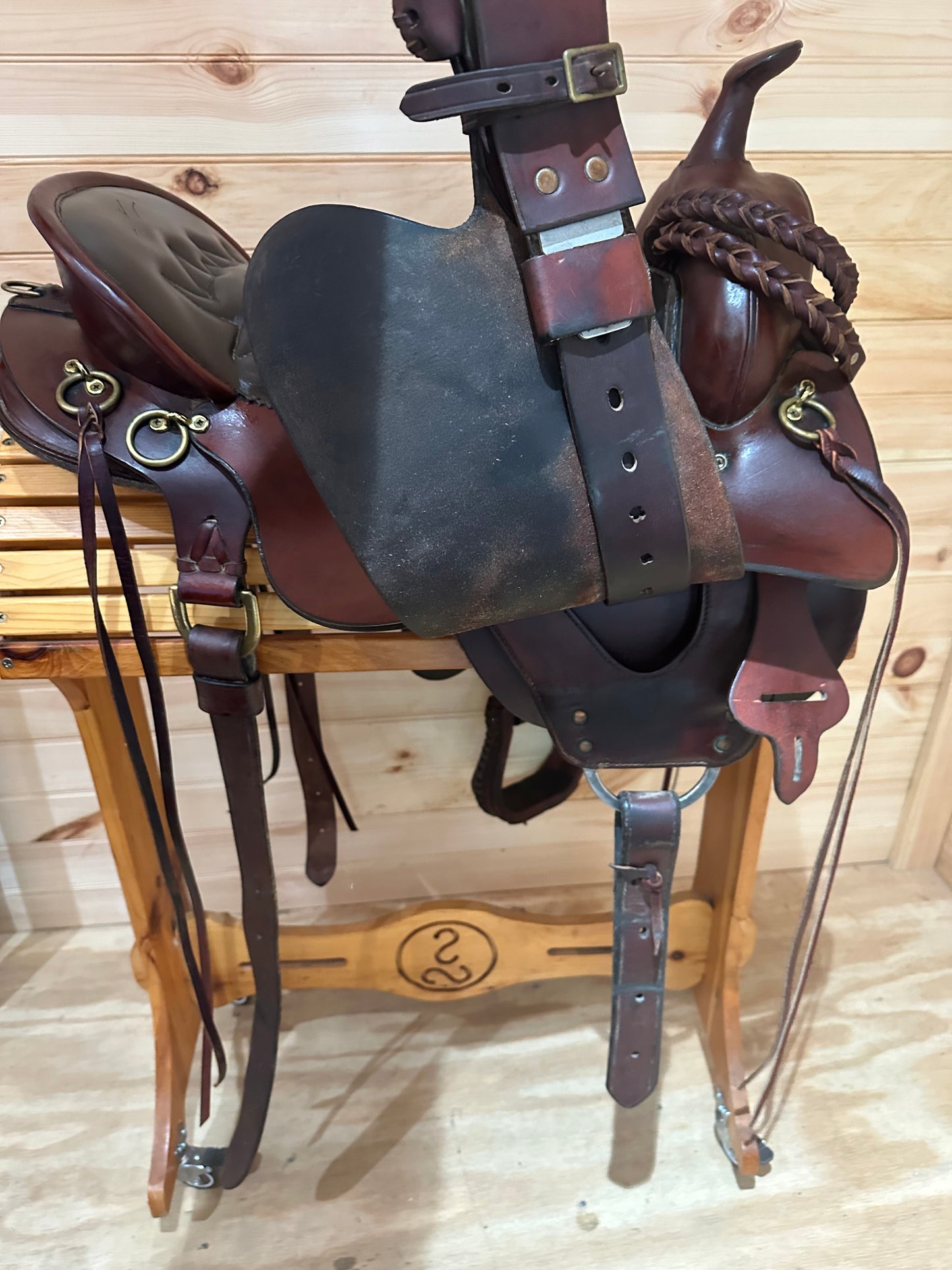 17.5” Tucker High Plains Western Trail Saddle Model 157