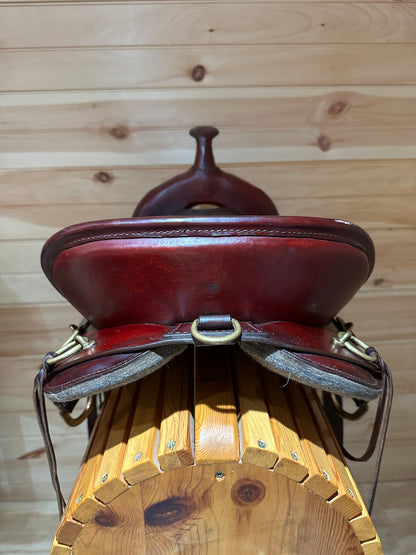 17.5” Tucker Saddlery Cheyenne Western Trail Saddle Model 157